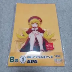ひこくじ　物語　Ｂ賞　BIGアクリルスタンド　忍野忍