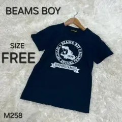 BEAMS BOY ビームスボーイ Tシャツ カバプリント 半袖 M258のサムネイル