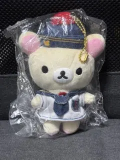コリラックマ (デニムマリンスタイル) ぶらさげぬいぐるみ　ロフト限定