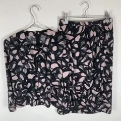 美品 Leilian レリアン　近年モデル 花柄スカートセットアップ