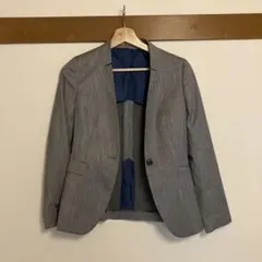 【未使用品】ORIHIKAグレー ビジネススーツジャケット