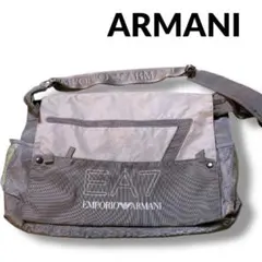 EMPORIO ARMANI EA7 メッセンジャーバッグ グレー