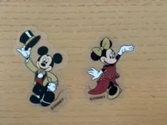ディズニーストア25th貼ってはがせる！CLEAR STICKER ミキミニ
