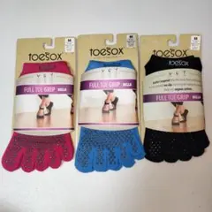 toesox ヨガソックス M 3足セット