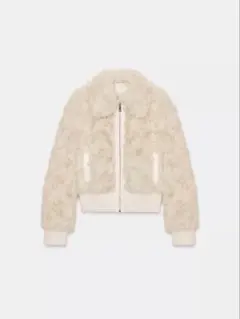ZARA フェイクファー ボンバージャケット