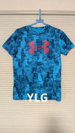 Under Armour 青色 TシャツYLG