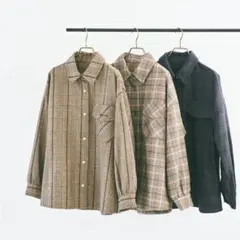 Boka nii チェックシャツジャケットのサムネイル