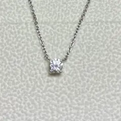 【定価15万】Vendome キャトル ダイヤ プラチナ0.18ct 美品