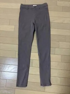 earth music&ecology スキニー　モカグレー S ストレッチ