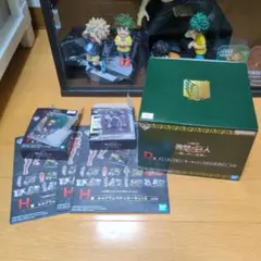 進撃の巨人　壁の外の世界　一番くじ　リヴァイ　ティーカップ　おまけ付き