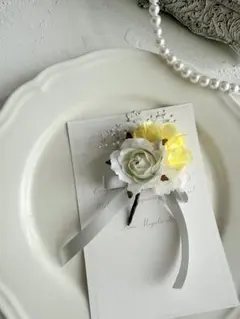 男の子　コサージュ 入学式　卒業式　入園式　卒園式　結婚式　フォーマル