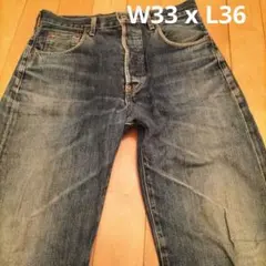 LEVI'S 雰囲気抜群 702XX USED シンチバック W33 x L36