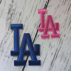 2枚set★ LA ロサンゼルス アイロンワッペン