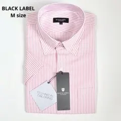 ブラックレーベル クレストブリッジ 半袖シャツ ピンク ストライプ M 新品のサムネイル