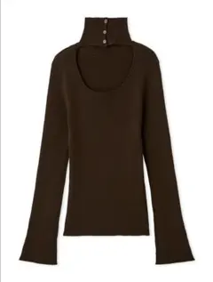 snidel 2wayハイネックプルオーバー