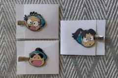 忍たま乱太郎 前髪クリップ vol.1 3点セット