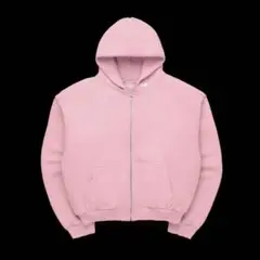 skylrk cloudy pink zip hoodie