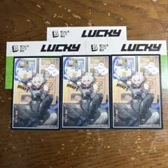 GIGO限定 ゼンゼロ ゼンレスゾーンゼロ 特典 ステッカー セス 3枚セット