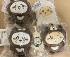 ちいかわ　マレーグマを被ったちいかわマスコット　たこイカくじ　マスコット