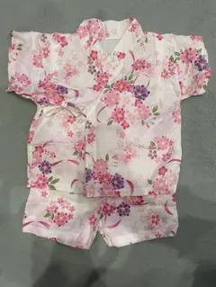 花柄 甚平 サイズ80cm