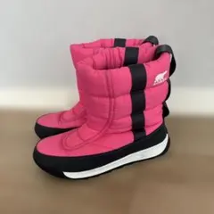 SOREL ピンク キッズスノーブーツ