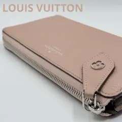 LOUIS VUITTON 長財布 ポルトフォイユ コメット ピンク　ファスナー
