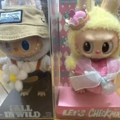 正規LABUBU LET'S CHECKMATE FALL IN WILDラブブ