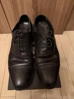 ユナイテッドアローズ　ブラック　革靴