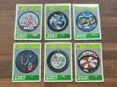 東北　福島県　宮城県　マンホールカード 6枚セット