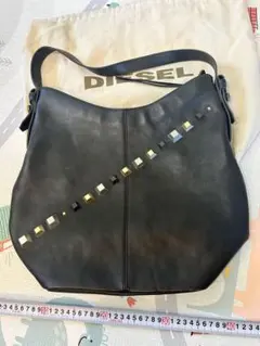 美品　diesel 本革バッグ
