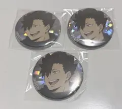 ハイキュー!! One Fine Day 黒尾 ホログラム缶バッジ