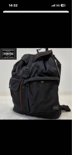 【美品✨】PORTER ポーター タンカー リュック バックパック 黒 希少