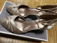 Dorry Doll フォーマル パンプス ゴールド 結婚式 M