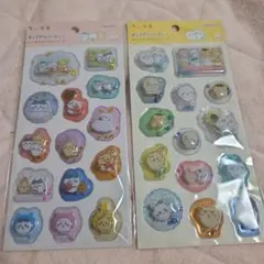 【正規品】ちいかわ ポップデコパーティー わたあめ　カプセル　シール　2点セット