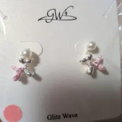 バルーン犬ピアス