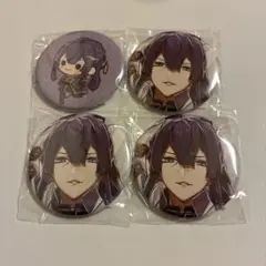 にじさんじ スクラッチ DMM 缶バッジ 長尾景