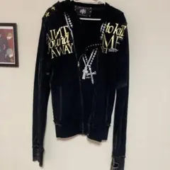 THE SAINTS SINPHONY ギミック ライダース風 パーカー