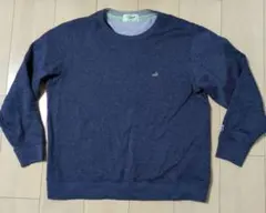 クロコダイル　ネイビー トレーナー XL