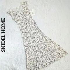 【タグ付】snidel home ルームウェア カップ付きレースワンピース