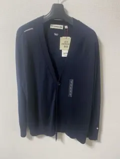新品タグ付き　ユニクロ　アニヤハインドマーチ　カーディガン　L ネイビー