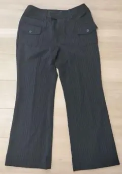 ストライプ 2WAYストレッチ カジュアルパンツ オフィス L