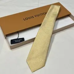 美品⭐︎ルイヴィトン Louis Vuitton ネクタイ　イエロー