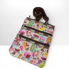 LeSportsac レスポートサック 3ZIP サコッシュ ショルダーバッグ