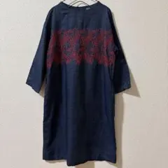 新品同様　PART 2 刺繍　ワンピース　13号　LL