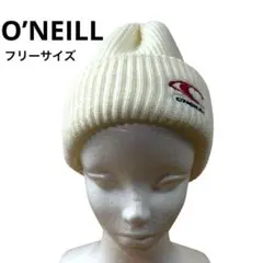 O'NEILL オニール ニット帽 ホワイト フリーサイズのサムネイル