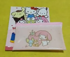 サンリオ　フラットポーチ　マイメロディ