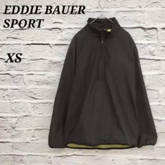 EDDIE BAUER SPORT【XS】アウトドア プルオーバー ファスナー
