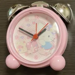 ハローキティ 目覚まし時計 ピンク レトロ 希少 レア キティちゃん サンリオ SANRIO 目覚まし時計 おしゃべり目覚まし時計 ハローキティ