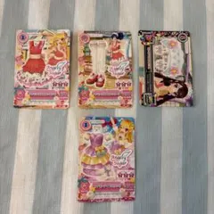 アイカツ ほっともっとコラボカード 4枚セット