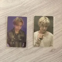 BTS V layover weverse 特典 pvcトレカ 2枚 テテ